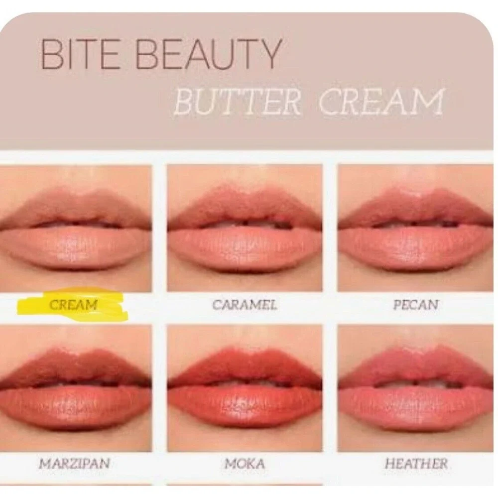 BITE Beauty Lipstick Amuse Bouche Butter CREAM Flat Top Hand Cut 4.35g / .15oz‎